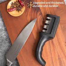 Hand Held Three Purpose Sharpening Stone Kitchen Too